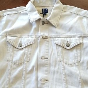 GAP Mens Icon Denim Jacket Natural